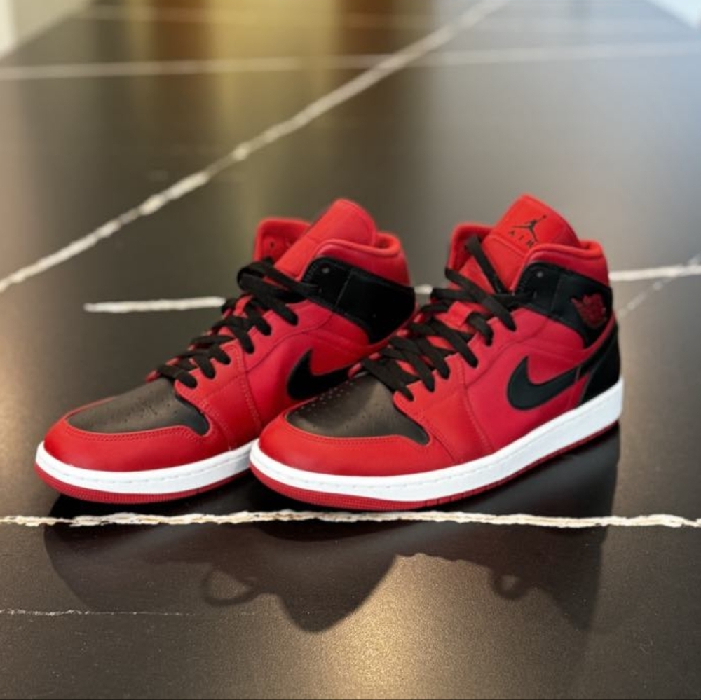 Jordan 1 Mid Reverse Bred(2021) | 11D